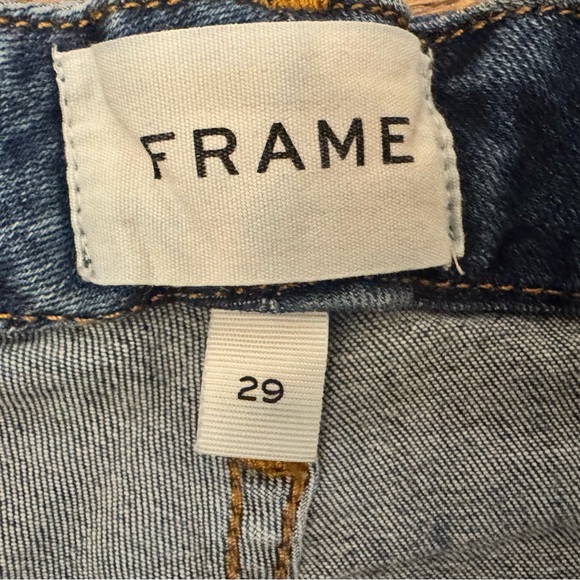 FRAME DENIM EUC 29 Le Super High Straight Mini Boot - Picture 4 of 7